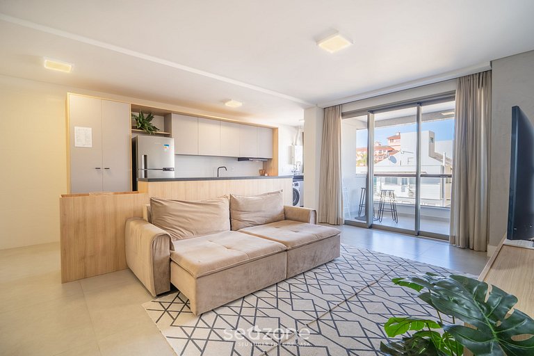 Apto nuevo a 150m de la playa de Jurerê RAN203 Seazone