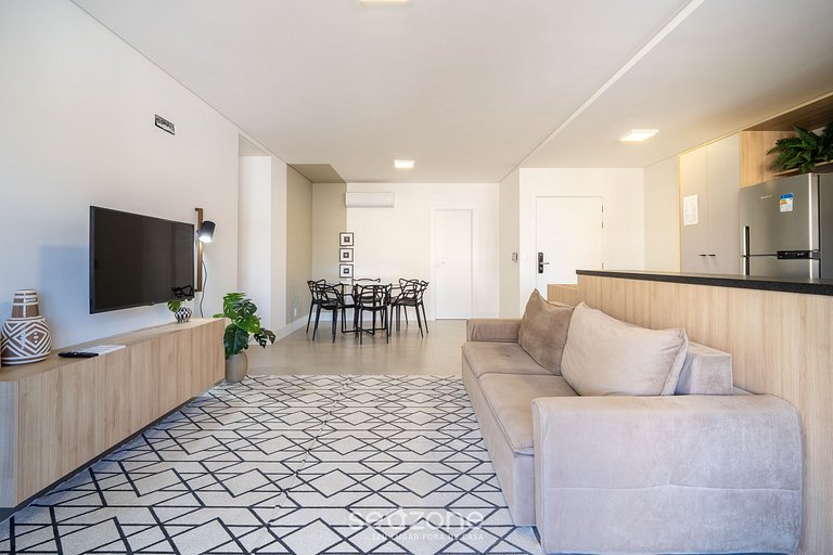 Apto nuevo a 150m de la playa de Jurerê RAN203 Seazone