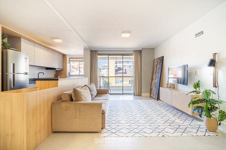 Apto novo a 150m da praia Jurerê RAN203 Seazone