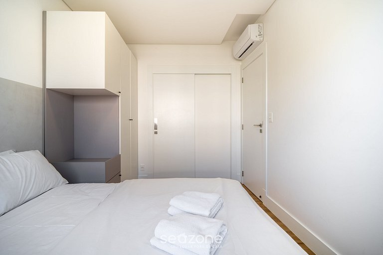 Apto nuevo a 150m de la playa de Jurerê RAN203 Seazone