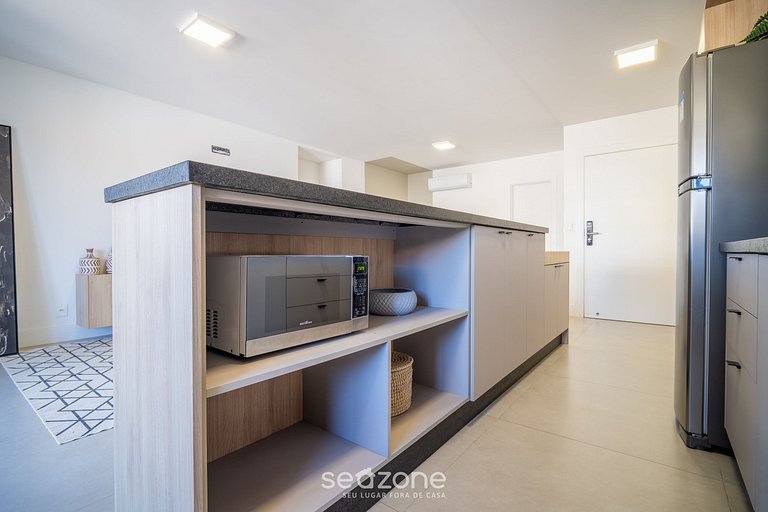 Apto novo a 150m da praia Jurerê RAN203 Seazone