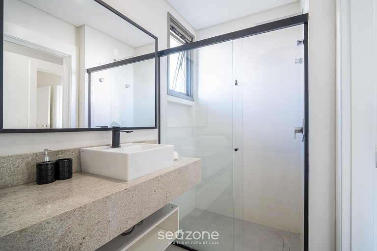 Apto novo a 150m da praia Jurerê RAN203 Seazone