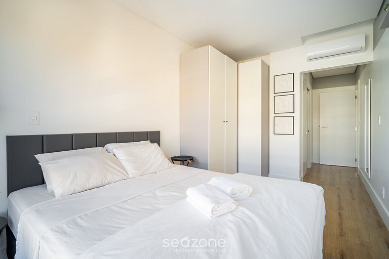 Apto novo a 150m da praia Jurerê RAN203 Seazone