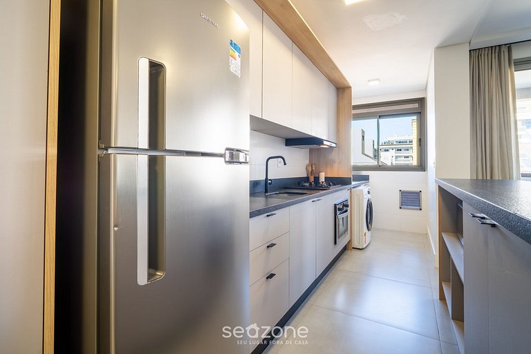 Apto novo a 150m da praia Jurerê RAN203 Seazone