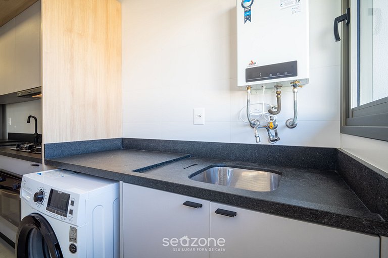 Apto nuevo a 150m de la playa de Jurerê RAN203 Seazone