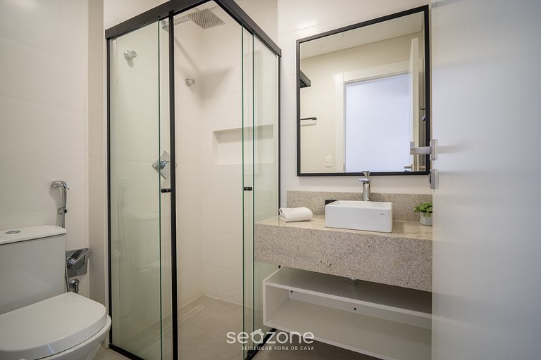 Apto nuevo a 150m de la playa de Jurerê RAN203 Seazone