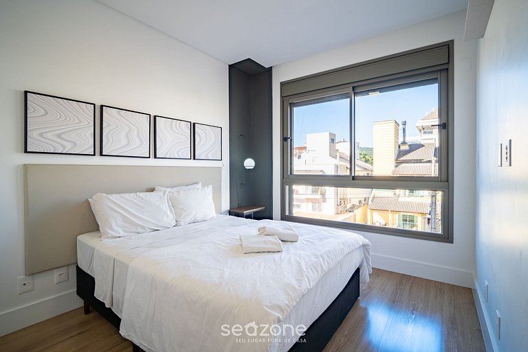 Apto novo a 150m da praia Jurerê RAN203 Seazone