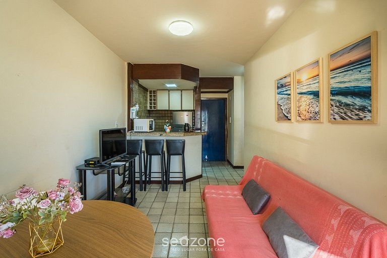 Apartamento con balcón y vista al mar - IER0305