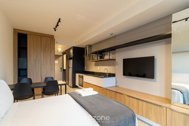 Estudio a minutos de la playa y la Laguna VTD0703