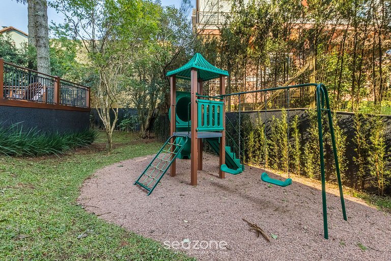 Apt encantador con chimenea en Gramado STA0305