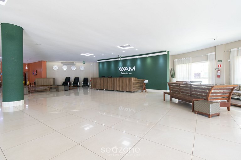 Ap 2 Dorm en edif. c/piscina del centro | ACM0865