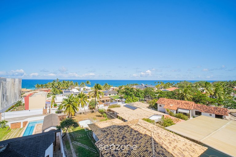 Studio con balcón y vista, a pasos del mar RGF0410