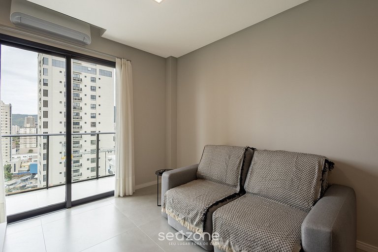 Flat en cond. con piscina a 220 m del mar FFS1508