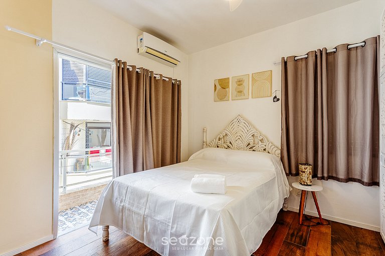 Apto c/ churrasqueira a 550m da praia | VDM303