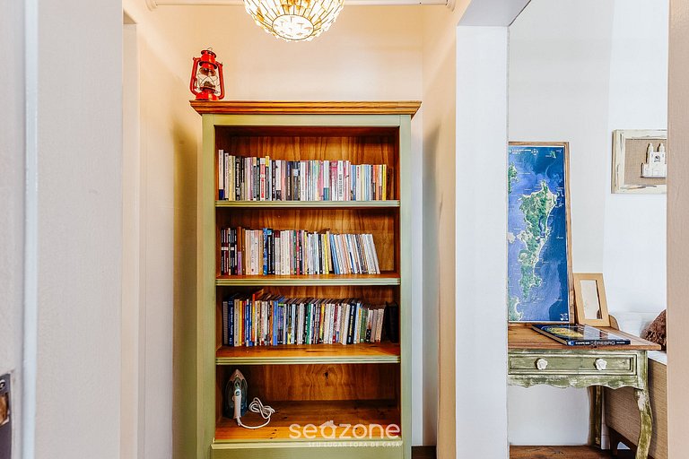 Apto c/ churrasqueira a 550m da praia | VDM303