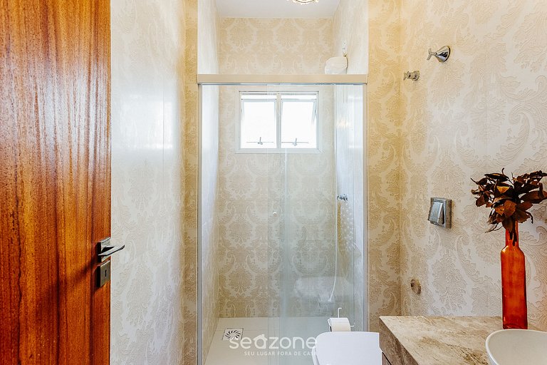 Apto c/ churrasqueira a 550m da praia | VDM303