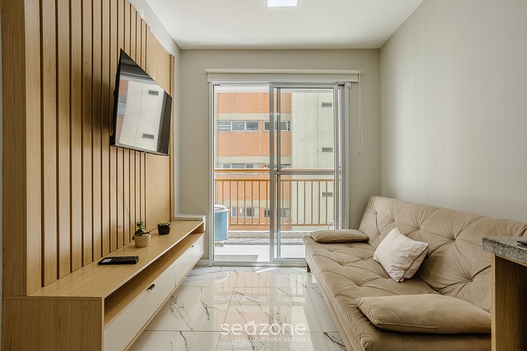 Apto c/ balcón cerca del Allianz Parque WEL0604