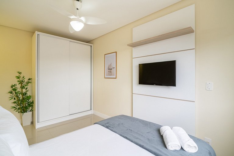 Apto c/ Churrasqueira a 200m da Praia RPN0101