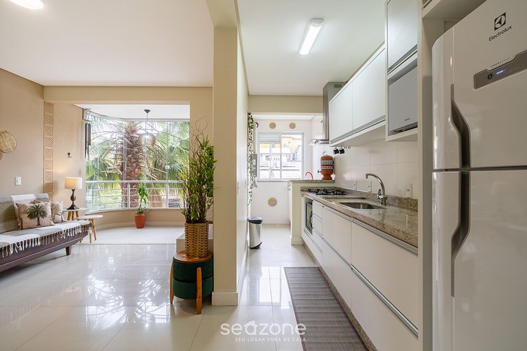 Apto c/ Churrasqueira a 600m da Praia RPN0101