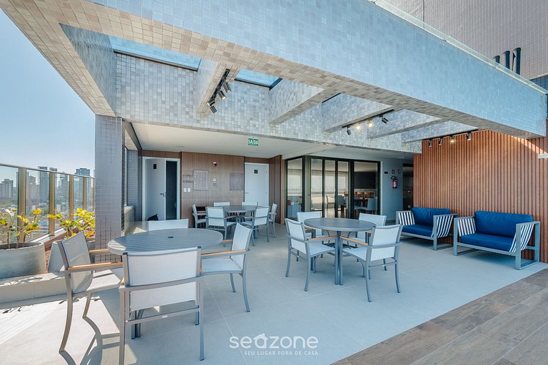 Studio prox. da Praia em cond. c/ piscina EDF0207