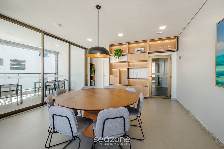 Studio prox. da Praia em cond. c/ piscina EDF0207