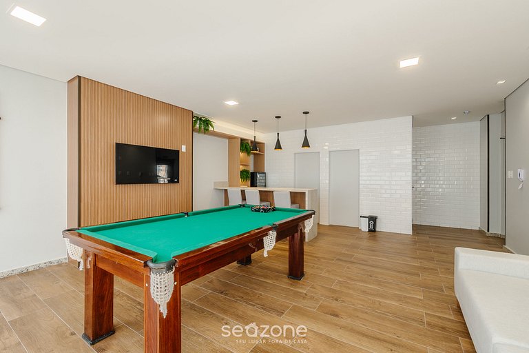 Studio c/ varanda a 800m da praia - EDF1501