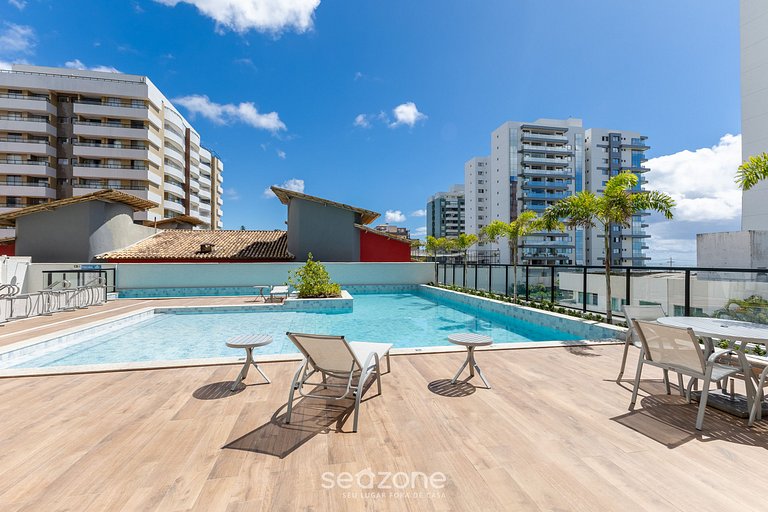 Aptos Modernos e Completos a 400m da Praia dos Milionários,