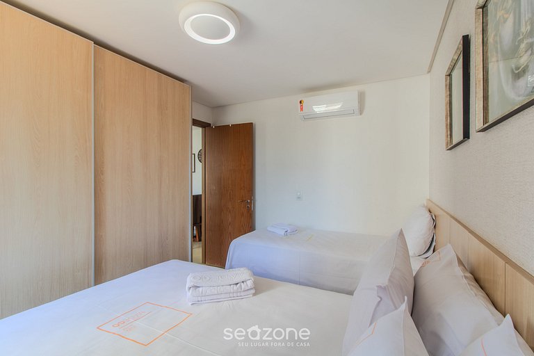 TH609 Apto aconchegante de 1 Qt em Goiânia - COMPLETO