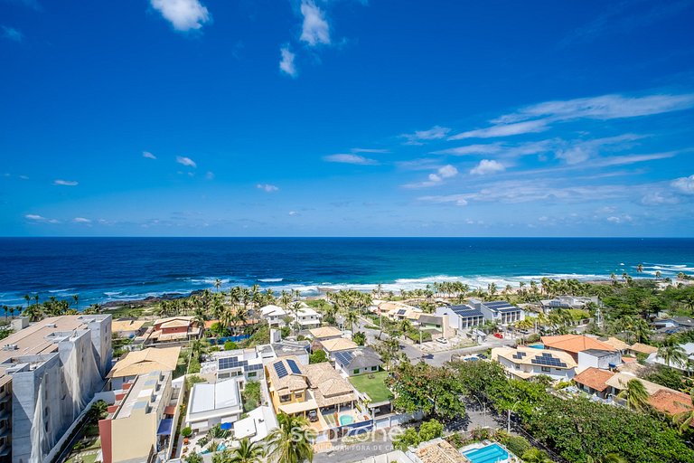 Apto en edificio c/ piscina y vista al mar RGF1211