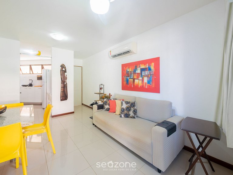 Apto en cond. frente al mar c/ piscina GSH2101