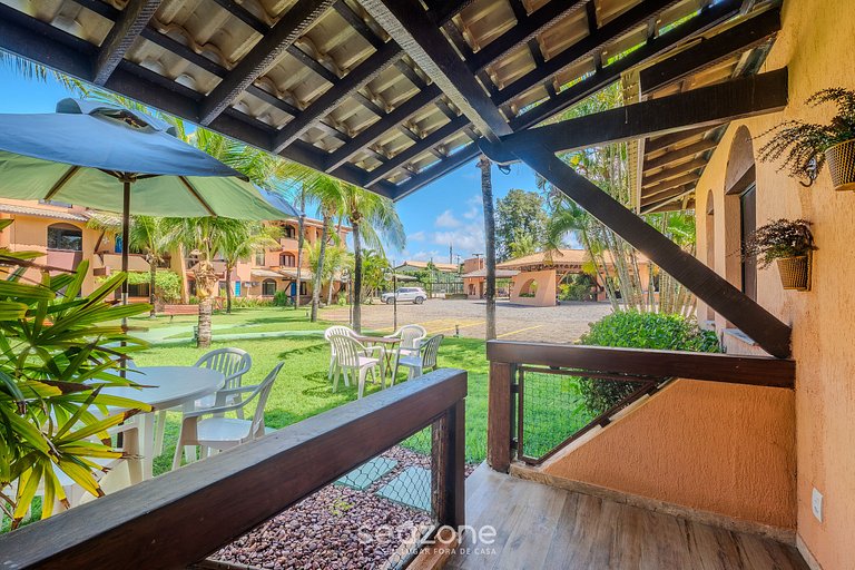 Apto em cond. beira-mar com piscina - GSH2101