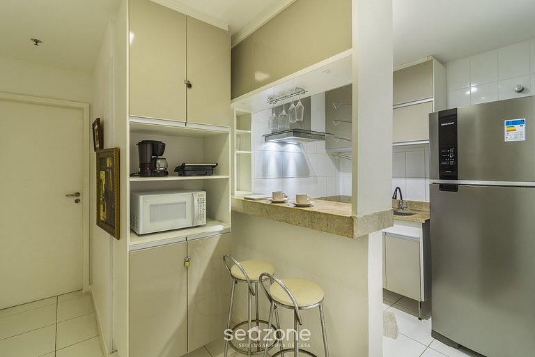 Apto 1 Habitación en Condo. Frente al Mar MNDA0217