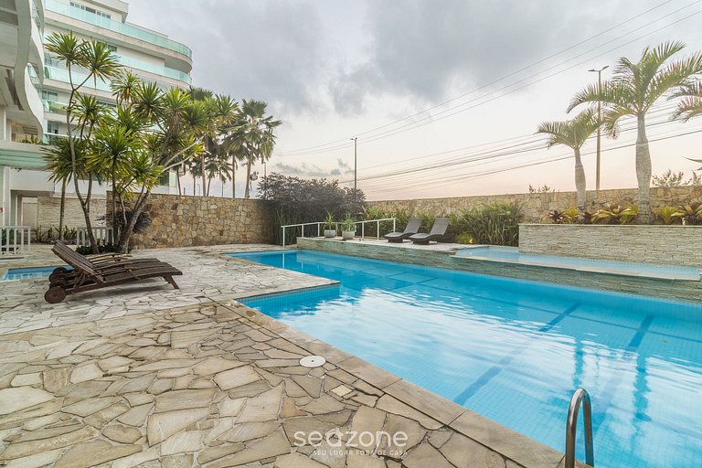 Apto 1 Quarto em Cond. Frente Mar MNDA0217