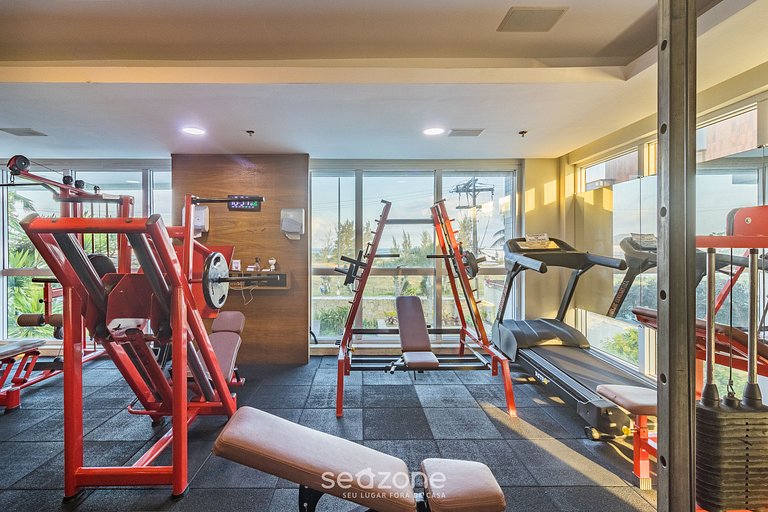 Apto 1 Quarto em Cond. Frente Mar MNDA0217