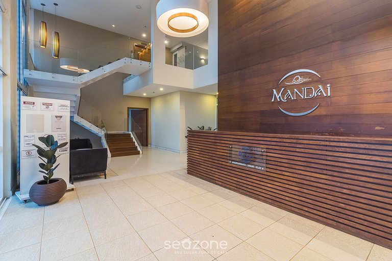 Apto 1 Quarto em Cond. Frente Mar MNDA0217