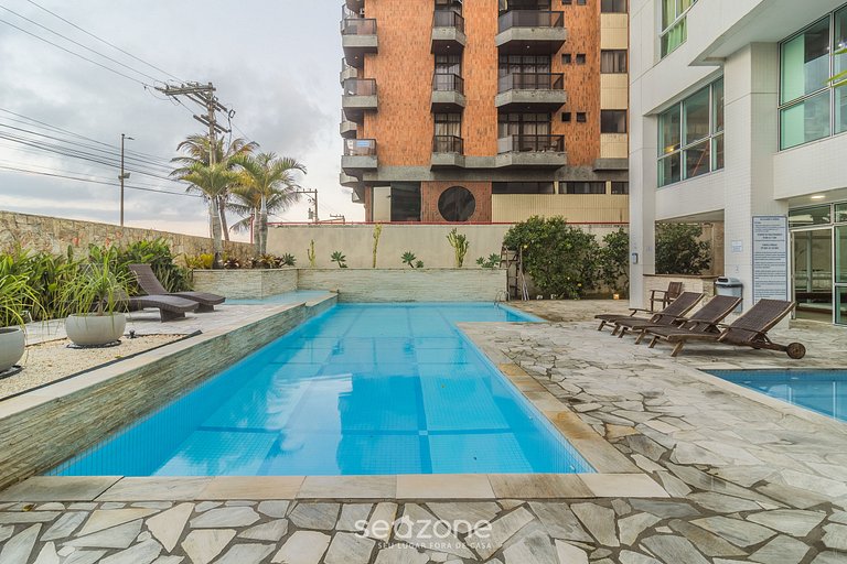 Apto 1 Quarto em Cond. Frente Mar MNDA0217