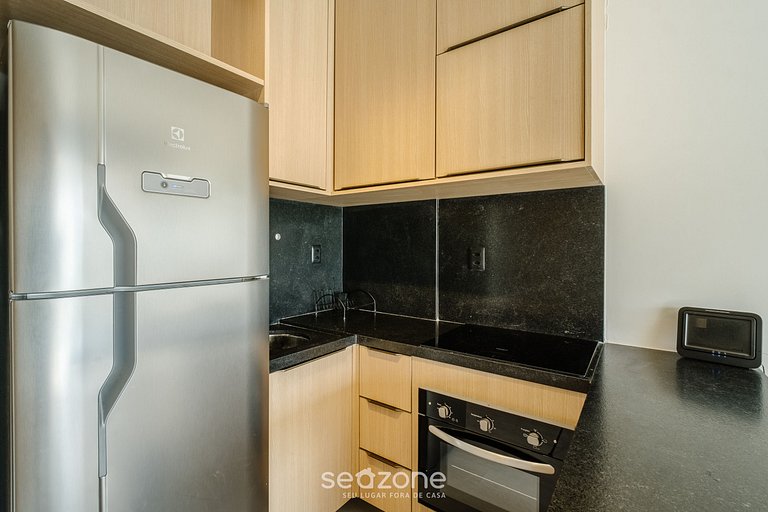 Apto en edif. c/ piscina a 400m del Mar - BLB0507