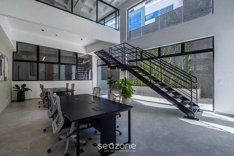 Estudio en Cond. con piscina en Floripa OGD0401