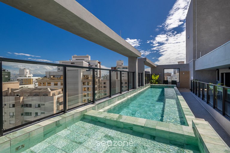 Estudio en Cond. con piscina en Floripa OGD0401