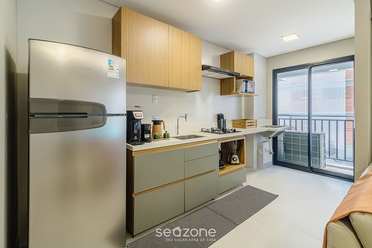 Apto c/ suite a 290m del Parque Vaca Brava OBD2108