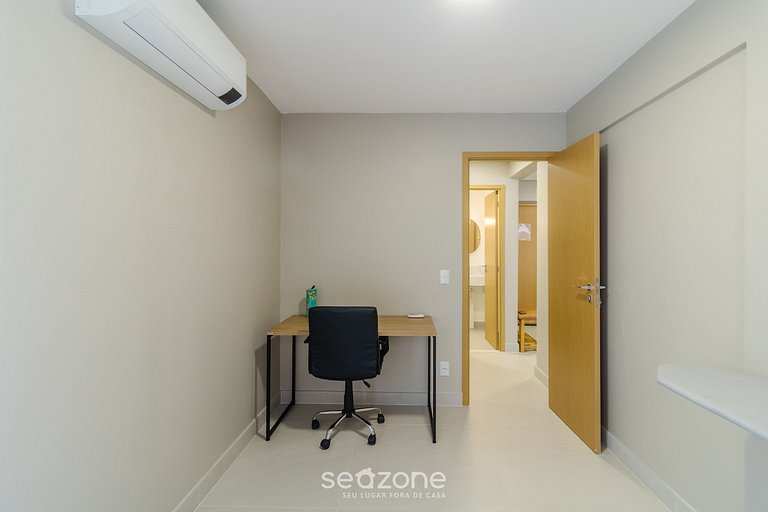 Apto c/ Suíte a 290m do Parque Vaca Brava OBD2108