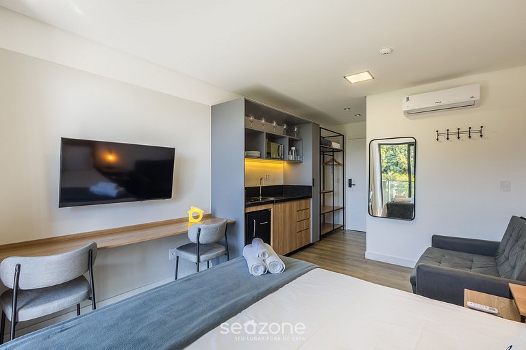 Studio c/ balcón a 50 m del mar en Penha PSO0302