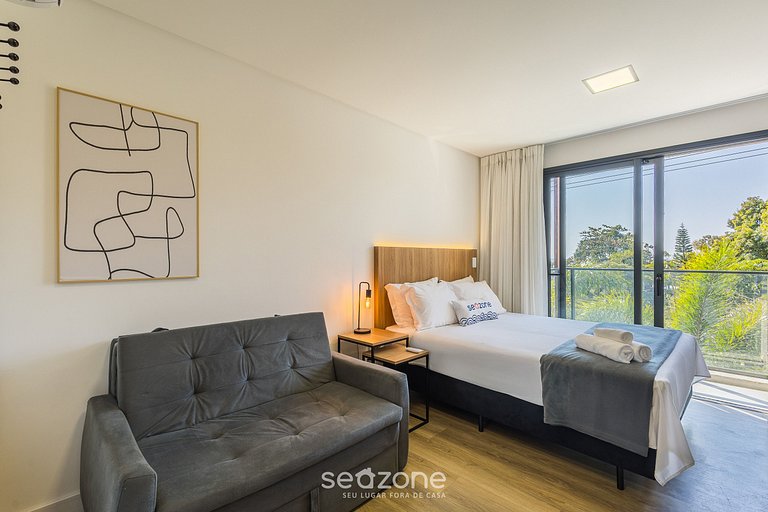 Studio c/ balcón a 50 m del mar en Penha PSO0302