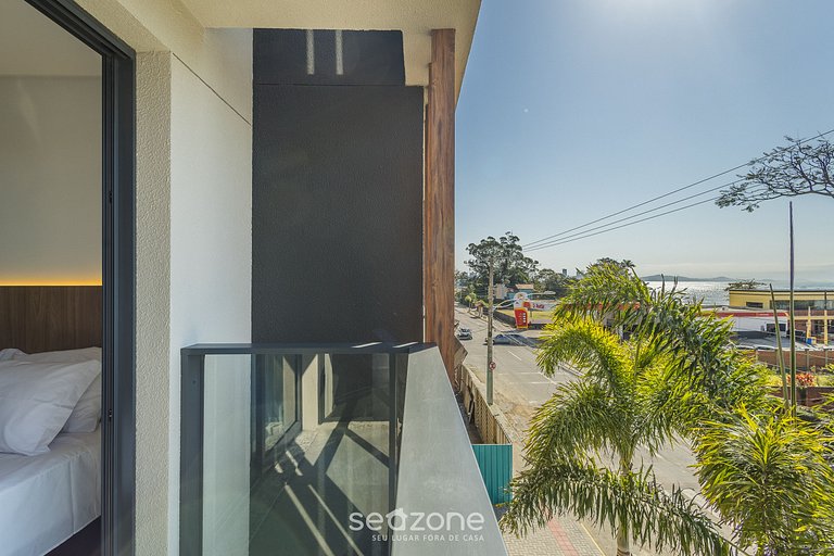 Studio c/ varanda a 50m da Praia em Penha PSO0302