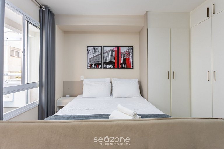 Estudio con balcón a 500m del metro - MOP0103