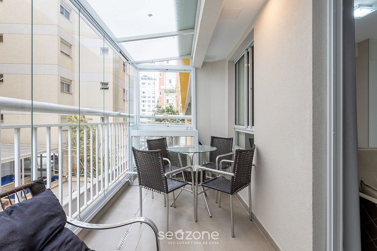 Estudio con balcón a 500m del metro - MOP0103