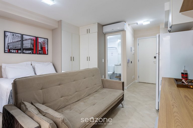 Estudio con balcón a 500m del metro - MOP0103