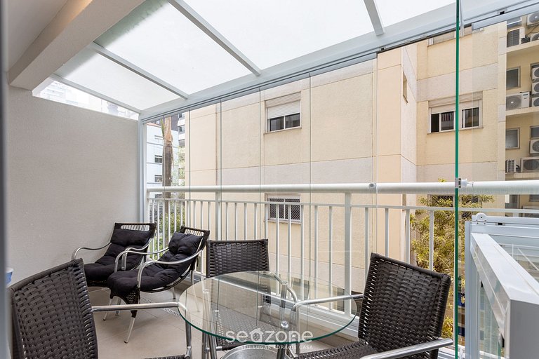 Estudio con balcón a 500m del metro - MOP0103