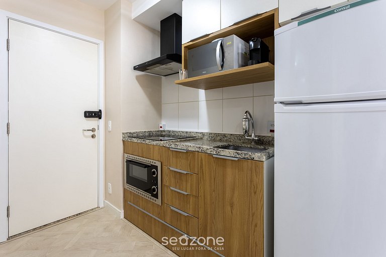 Estudio con balcón a 500m del metro - MOP0103