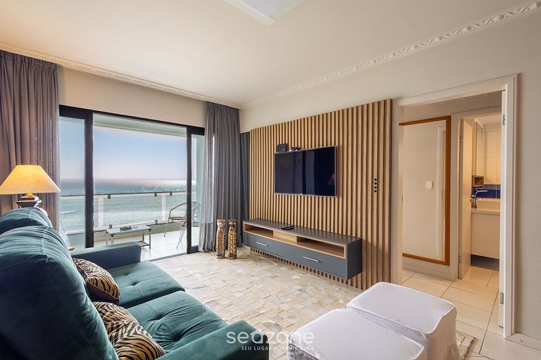 Apartamento c/ balcón y vista al mar en BC IPC0902